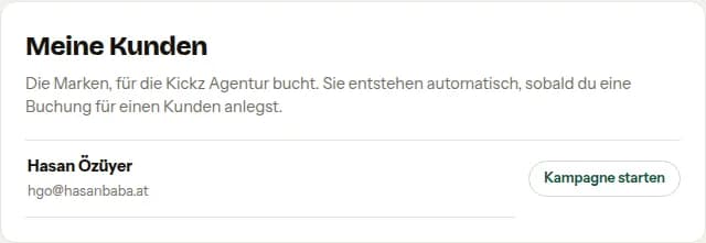 Your client list