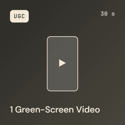 1 UGC Green-Screen-Video image