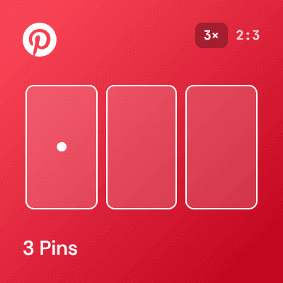 3 Pinterest Pins image