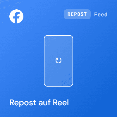 Repost Facebook Reel image
