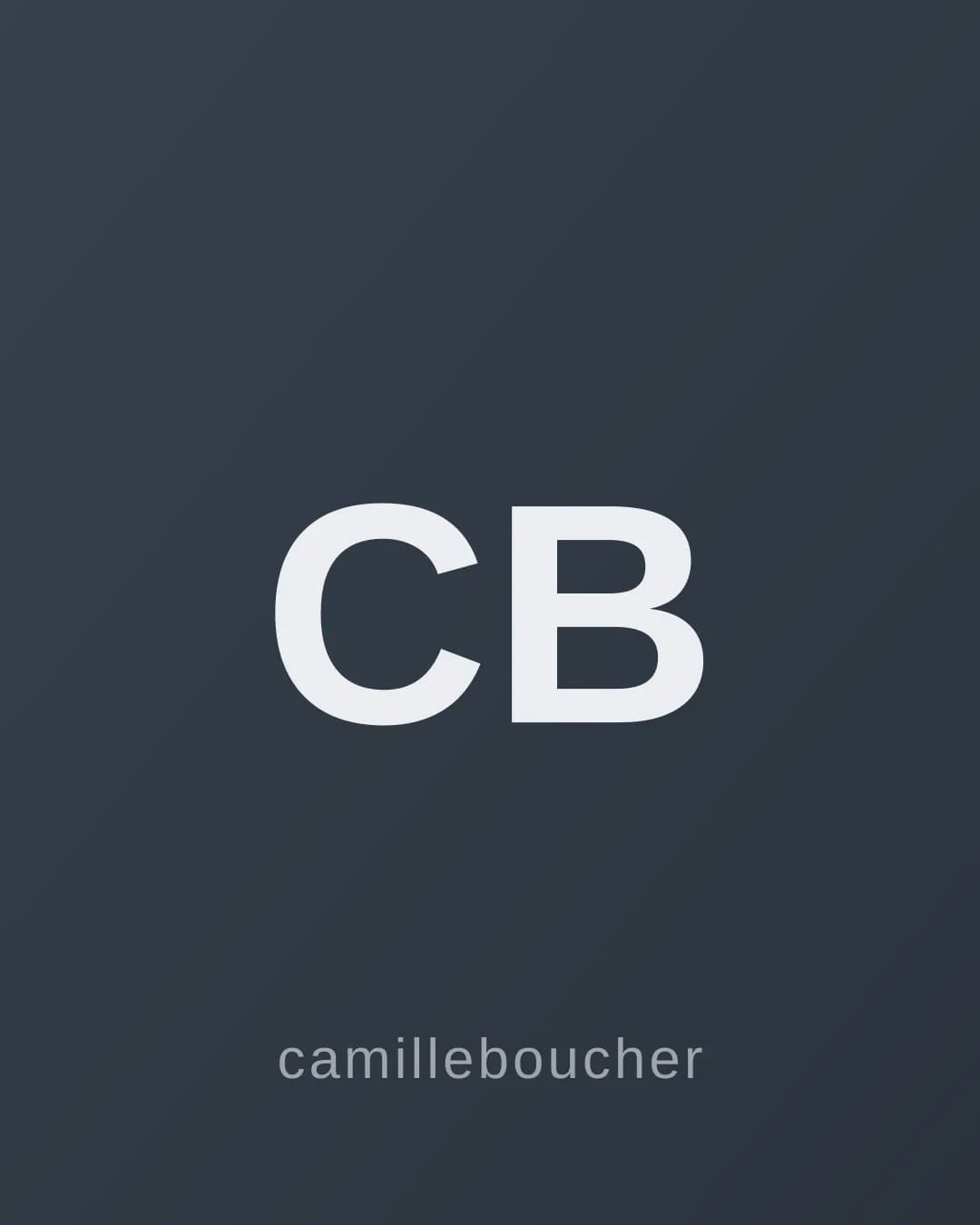 Camille Boucher — Arbeitsprobe 1